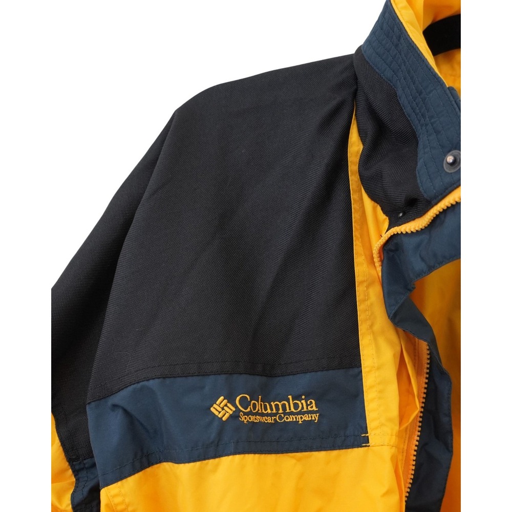 Columbia Bugaboo 3-in-1 Interchange Jacket Mens Large Yellow Black Fleece Liner - Picture 6 of 7